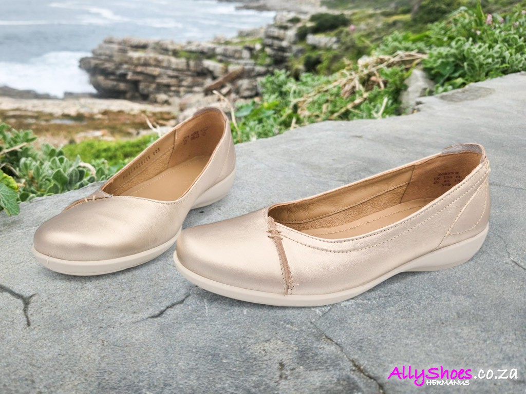 Hotter, Robyn II, Soft Gold Ally Shoes Hermanus